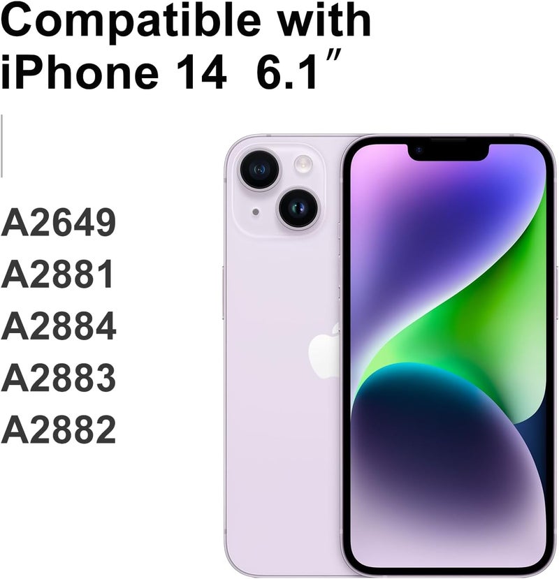LL TRADER Screen Replacement for iPhone 14 6.1" LCD Retina FHD Display COF Touch Screen Digitizer with Repair Tool Kits, Waterproof Tape, Screen Protector (Truetone programable) New 2025 USA - Image 2